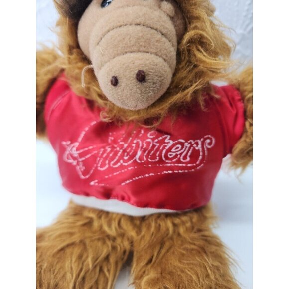 Vintage 1988 ALF Hand Puppet Burger King ORBITERS Baseball  Plush Stuffed - Picture 2 of 5